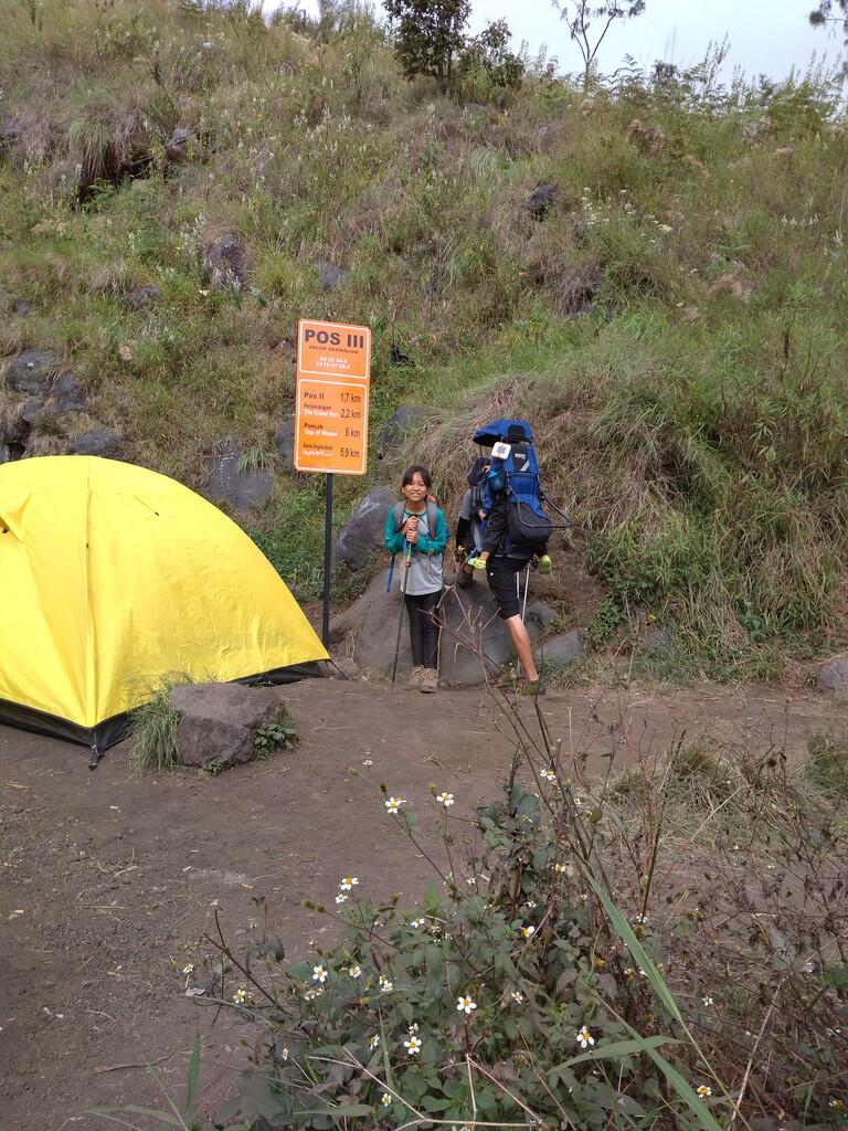 Camping mengisi Liburan di Kawasan Rinjani