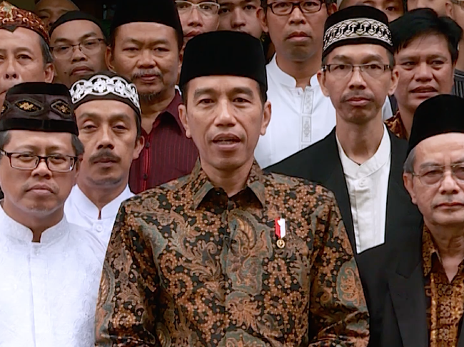 Jokowi: Islam Radikal Bukan Bangsa Indonesia