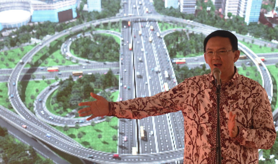 Peluncuran Awal Simpang Susun Semanggi pada Lebaran Betawi