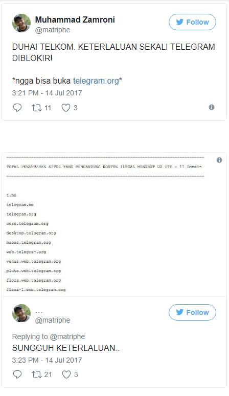 Telegram Diblokir, Netizen Teriak