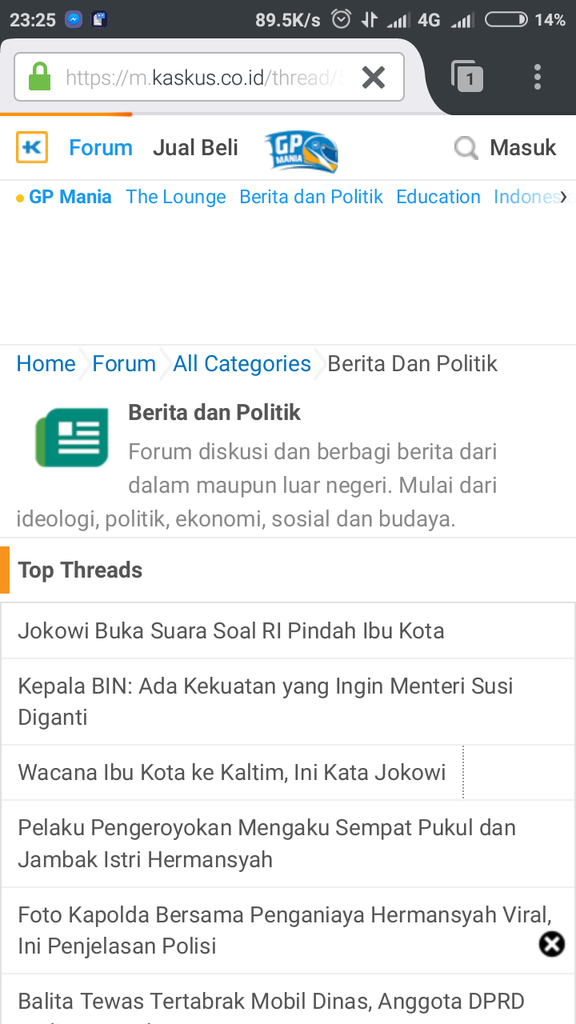KasKus Kenapa nih Gan? Masupp.......