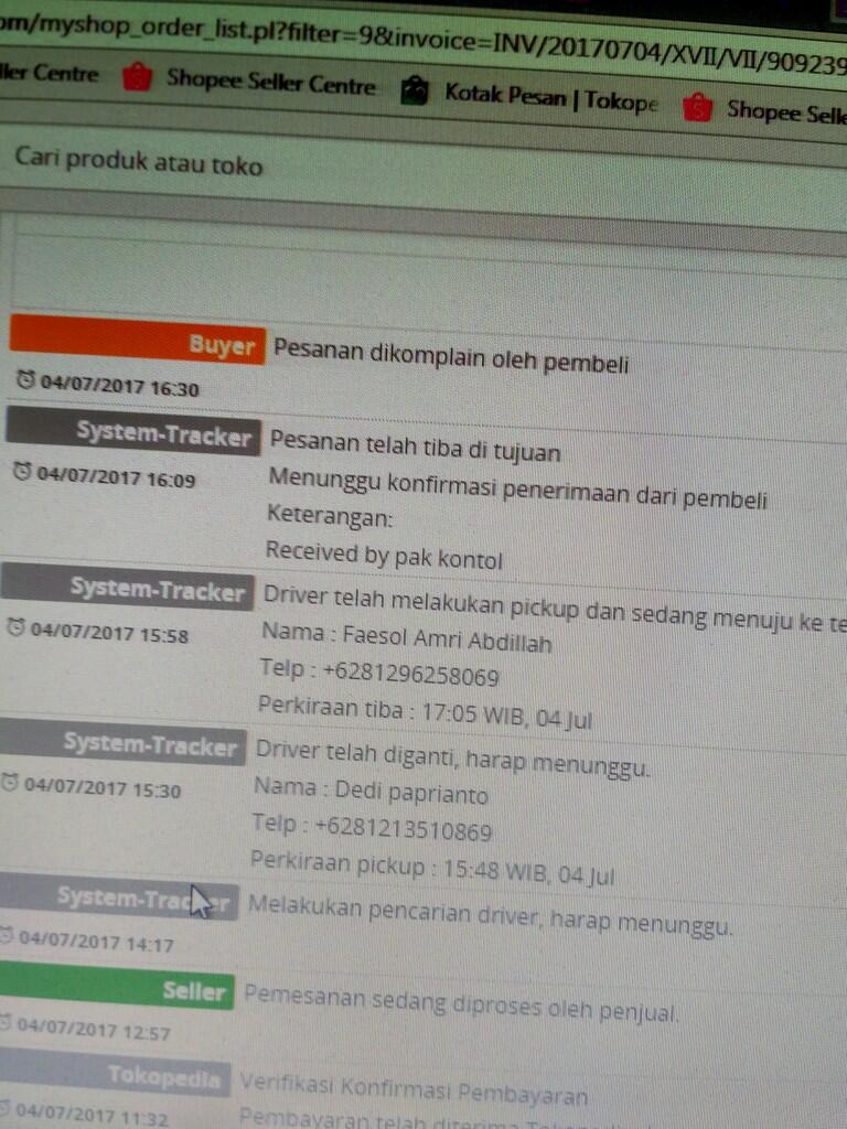 Barang Orderan Saya Dibawa Kabur Salah Satu Driver Gojek Page 3