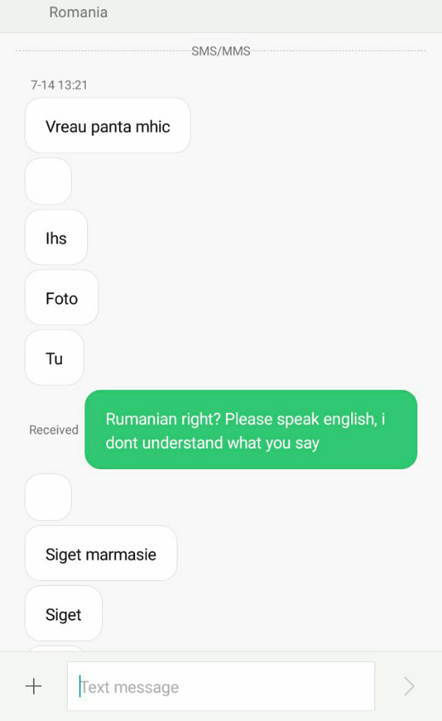 Ada Yang Bisa Bantu Translate bahasa RUMANIA Gak Gan? Ane Ditelfonin + Sms Terus