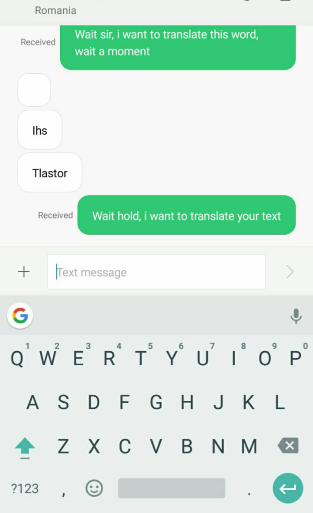 Ada Yang Bisa Bantu Translate bahasa RUMANIA Gak Gan? Ane Ditelfonin + Sms Terus