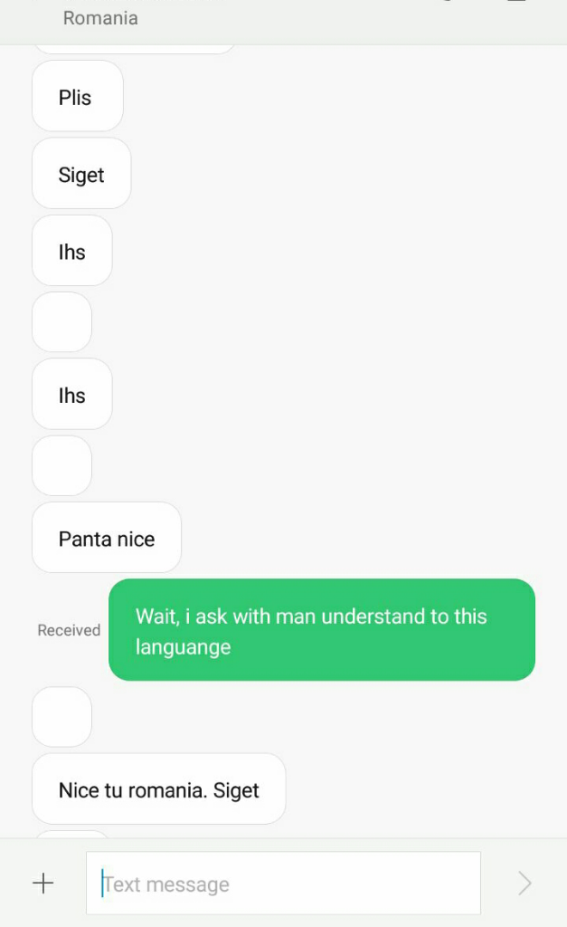 Ada Yang Bisa Bantu Translate bahasa RUMANIA Gak Gan? Ane Ditelfonin + Sms Terus