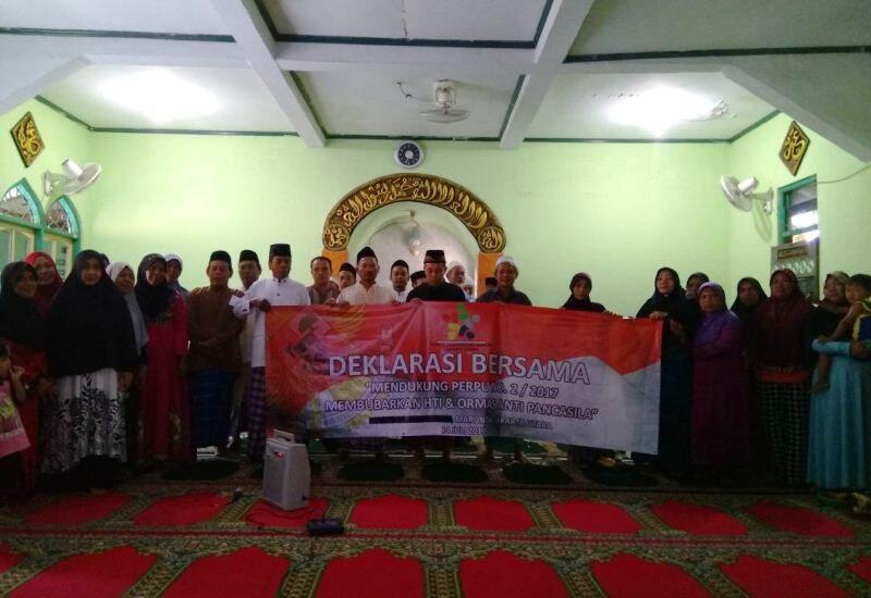 Pengurus dan Jamaah Masjid di Jakarta Dukung Perppu Pembubaran Ormas Anti-Pancasila