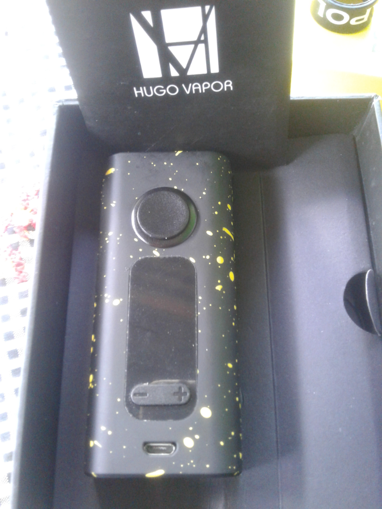 Review New HUGO V2 188 WATT + Liquid MJOLK Blueberry by Mixologist
