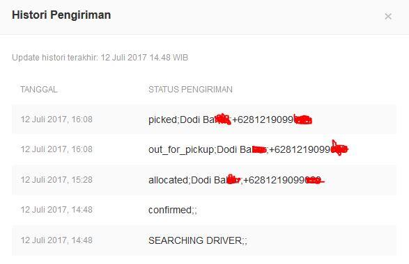 KAPOK BELI BARANG(HP) DI BUKALAPAK VIA GO-SEND