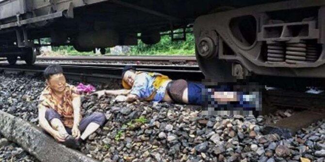 &#91;Bocenn iSiS&#93; Petugas kereta putus kaki demi selamatkan nenek menyeberang di rel.