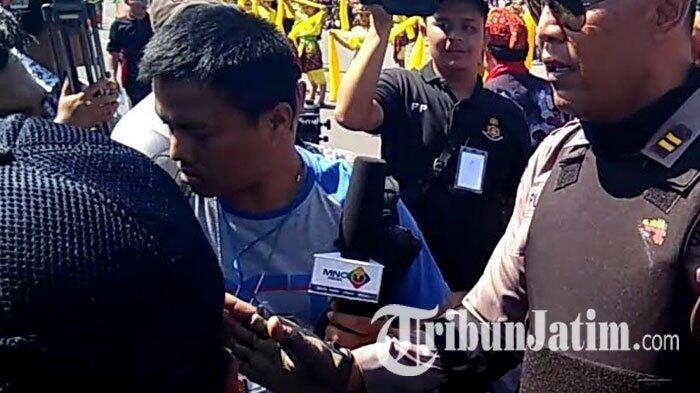 Satpol PP Diduga Halangi Jurnalis saat Liputan Mendikbud di Kediri