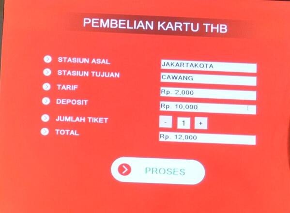 TERAPI LISTRIK VENDING MACHINE COMMUTER LINE