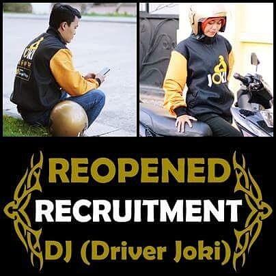 LOWONGAN KERJA LOKER TEGAL DRIVER JOKI OJEK ONLINE TEGAL