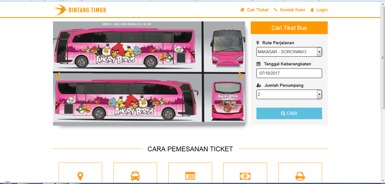 Inovasi Pemesanan Tiket Bus Online di Indonesia &#91;UPDATE&#93;