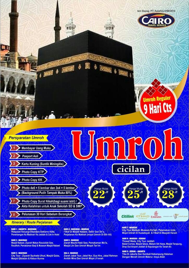 program arisan umroh dan umroh cicilan tanggerang