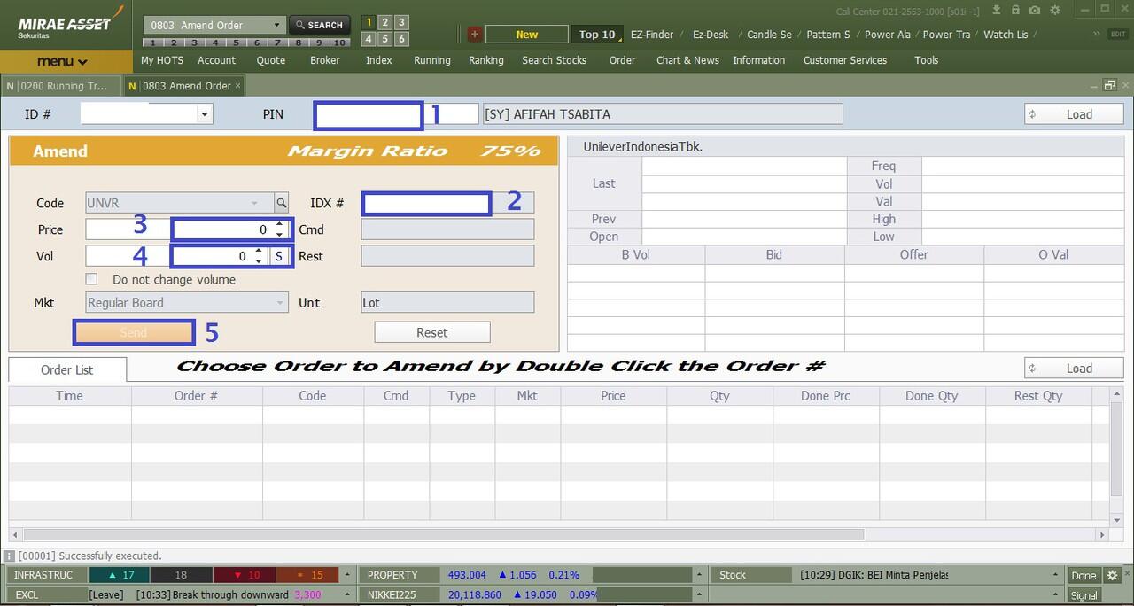 TUTORIAL TRANSAKSI SAHAM di HOTS (Mirae Asset Sekuritas)