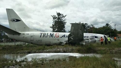 Pesawat Tergelincir, Bandara Wamena Ditutup Sementara