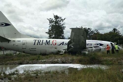 Pesawat Tergelincir, Bandara Wamena Ditutup Sementara