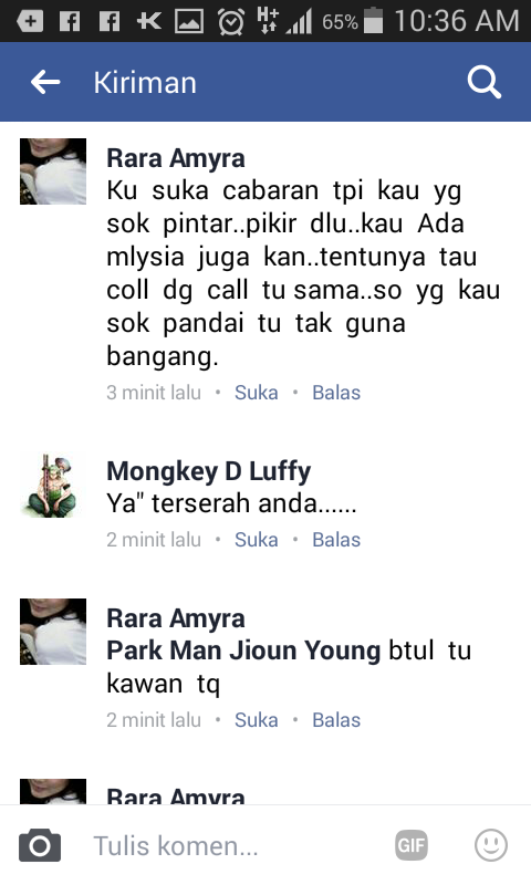 Gara" Komen Ane Jadi Wanted😁