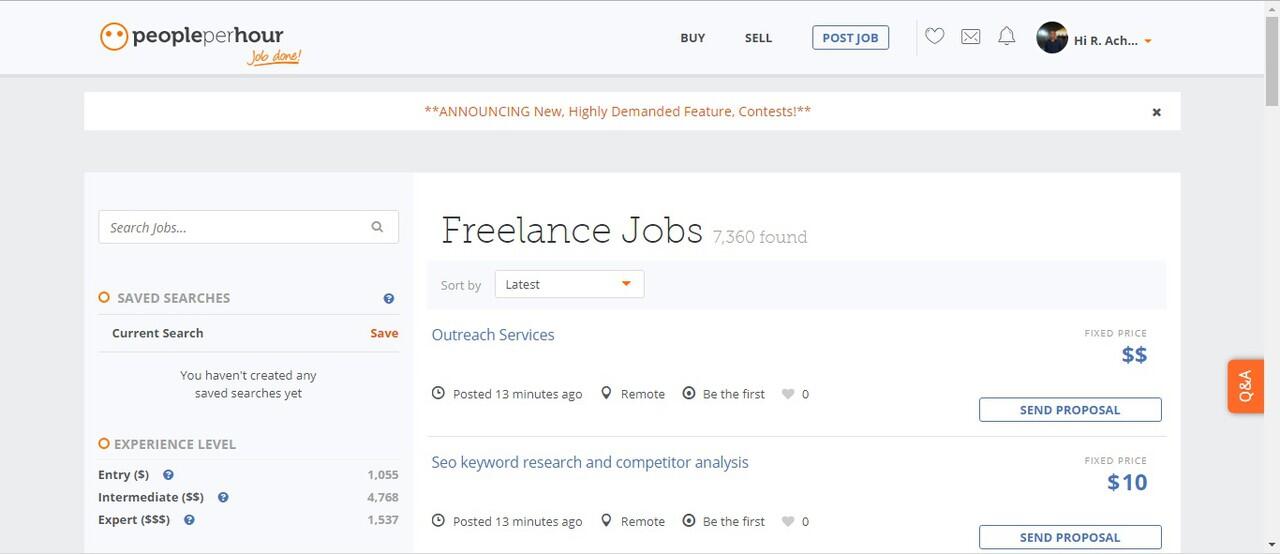 WEBSITE UNTUK PARA FREELANCE