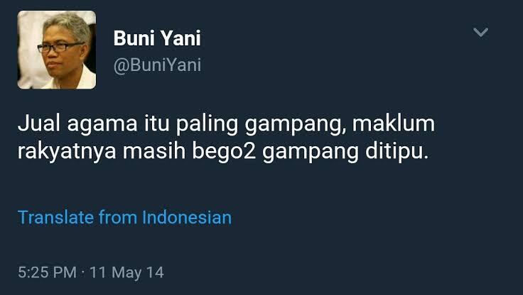 Buni Yani: Kasus Hermansyah Kasus Umat