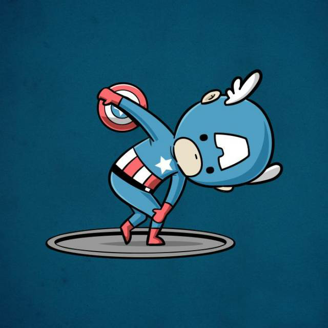 Ketika Superhero Bermain Olahraga