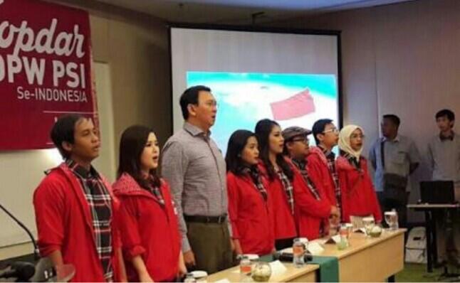 Pernah dukung Ahok , Elektabilitas PSI mandek di 0,001%
