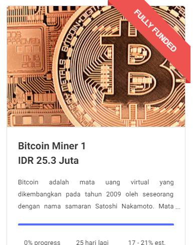 Kesempatan Mining Bitcoin Bersama Gan