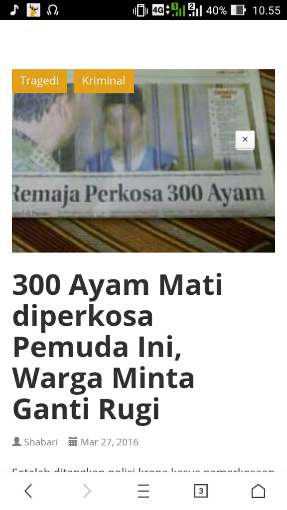 Judul Berita Yang Menghebohkan (Pasti Ada Yang Sudah Pernah Baca)