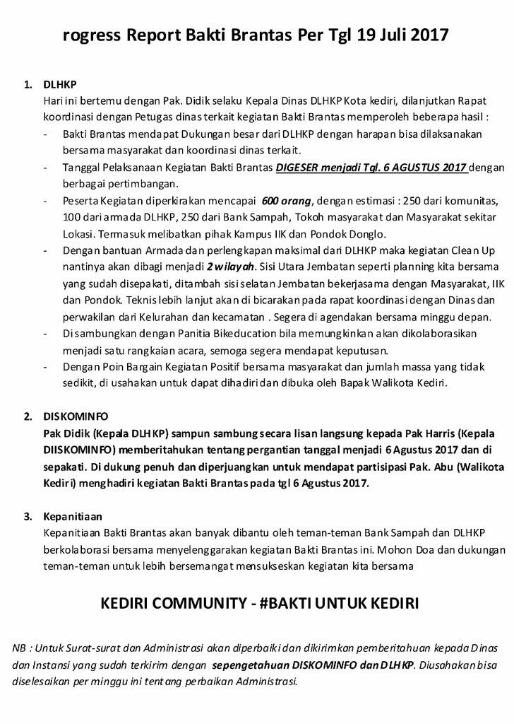 &#91;INVITATION&#93; KEDIRI COMMUNITY #baktiuntukkediri PART I