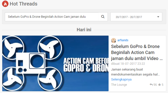 Sebelum GoPro &amp; Drone Beginilah Action Cam jaman dulu ambil Video &amp; Foto