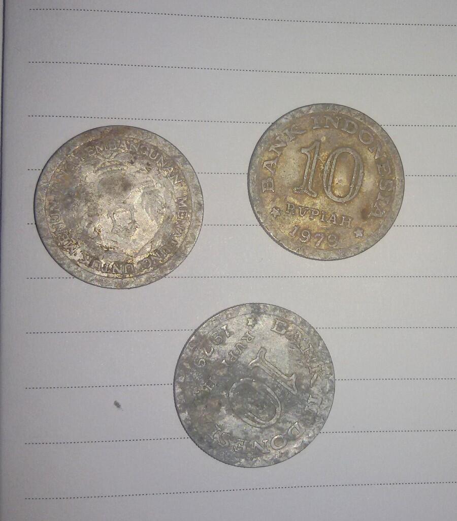 Uang logam lama Indonesia