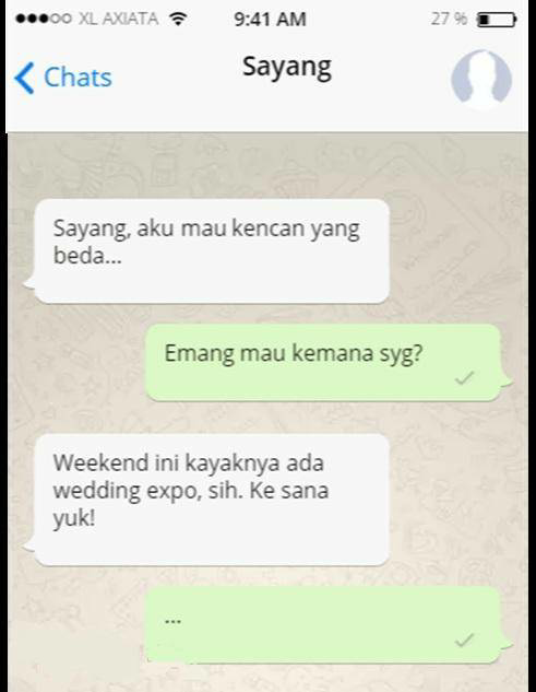 Meme Chatting Kode Cewek Mau Ngajak Nikah