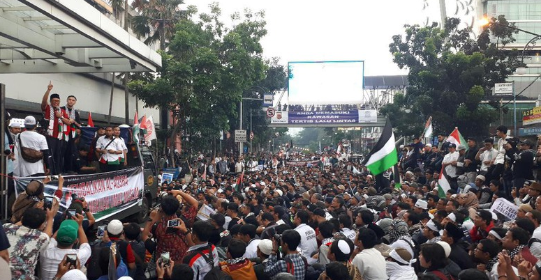 Aksi Dukung Palestina, Wawali Kota Bandung Ajak Masyarakat Berdonasi