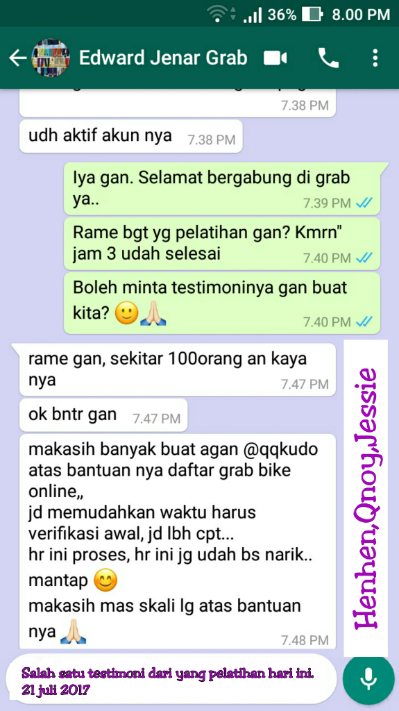 &#91;GRAB&#93; Lowongan Mitra Pengemudi