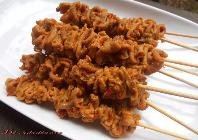 Cara Membuat Sate Usus Yang Mantap