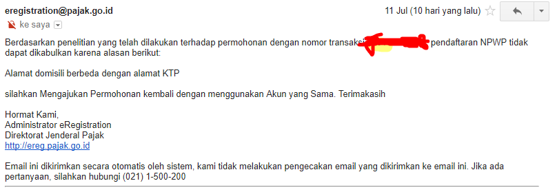 REGIS NPWP ONLINE SUSAH AMATTTTTT!!!!