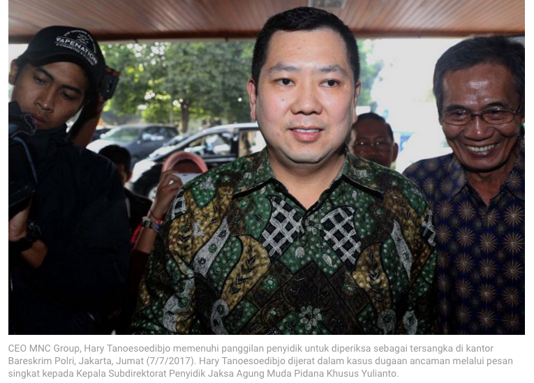 Sekjen Perindo Sebut Status Tersangka Hary Tanoe Tak Ganggu Aktivitas Partai