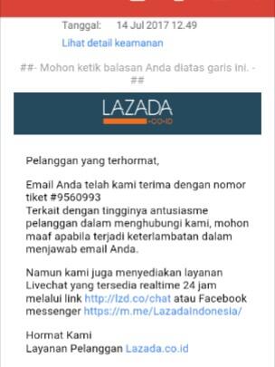 Belom Selesai Main Closed Aja (Lanjutan komplain notifikasi order lamadr Lazada)