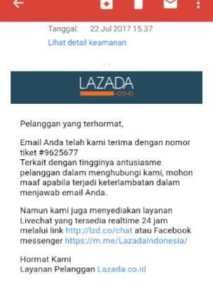 Belom Selesai Main Closed Aja (Lanjutan komplain notifikasi order lamadr Lazada)