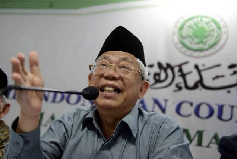 Kiai Ma'ruf: Kita Bersyukur Punya Presiden Cinta Ulama