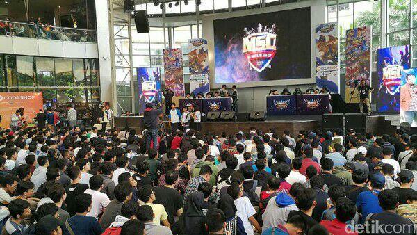Turnamen Mobile Legends Banjir Pengujung