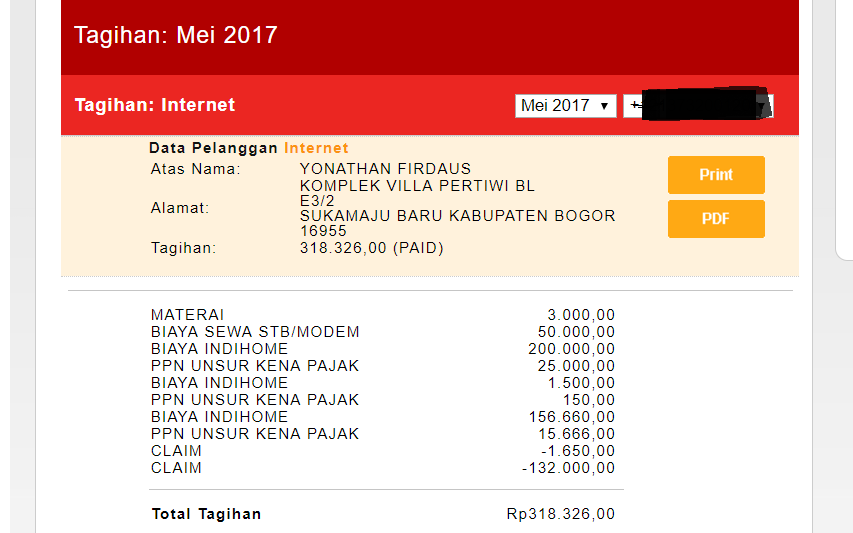 SURAT TERBUKA UNTUK INDIHOME,TUKANG TIPU TAGIHAN