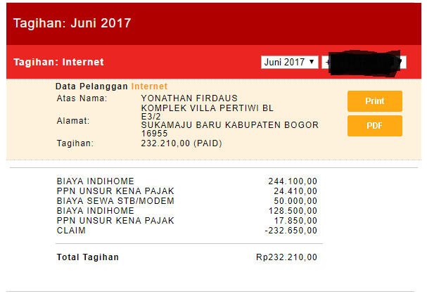 SURAT TERBUKA UNTUK INDIHOME,TUKANG TIPU TAGIHAN