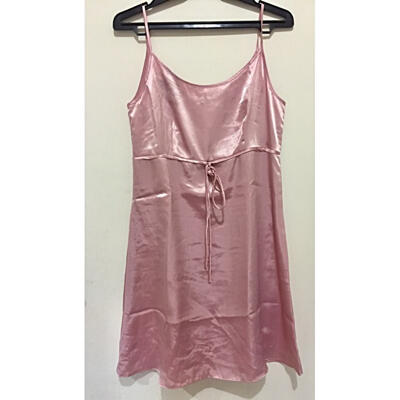 Terjual Pink Silk Tanktop Dress | KASKUS