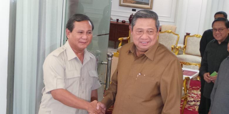 Prabowo Akan Bertemu SBY Bahas Pemilu 2019
