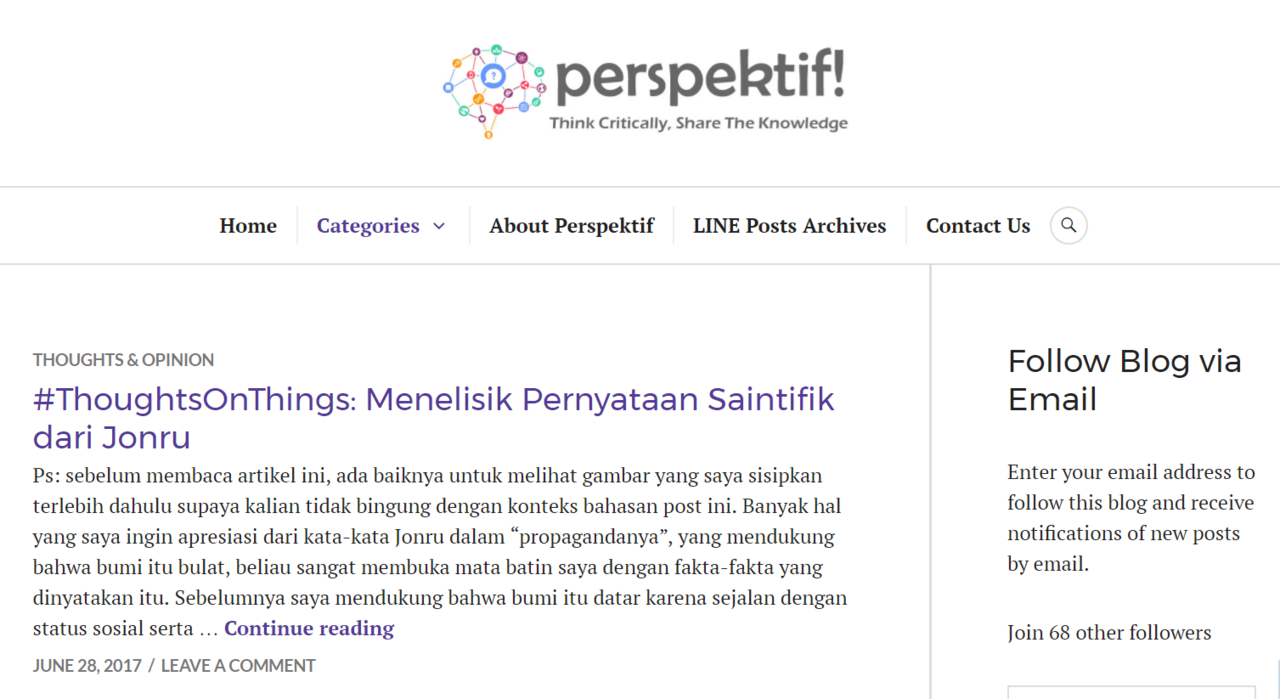 10 Blog Sains Indonesia Yang Bakal Bikin Agan Makin Cerdas