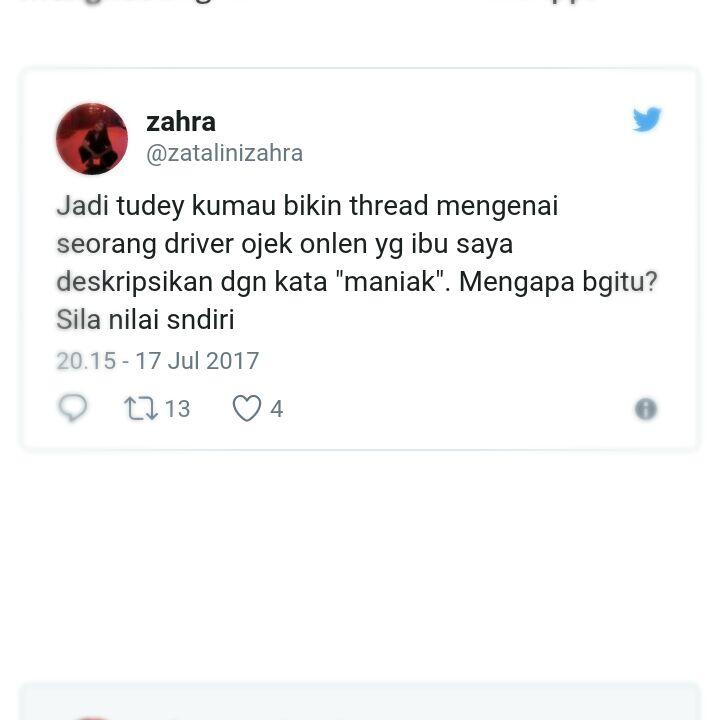 Hati-hati! Ternyata Ada Juga Teror Cinta dari Pengemudi Ojek Online