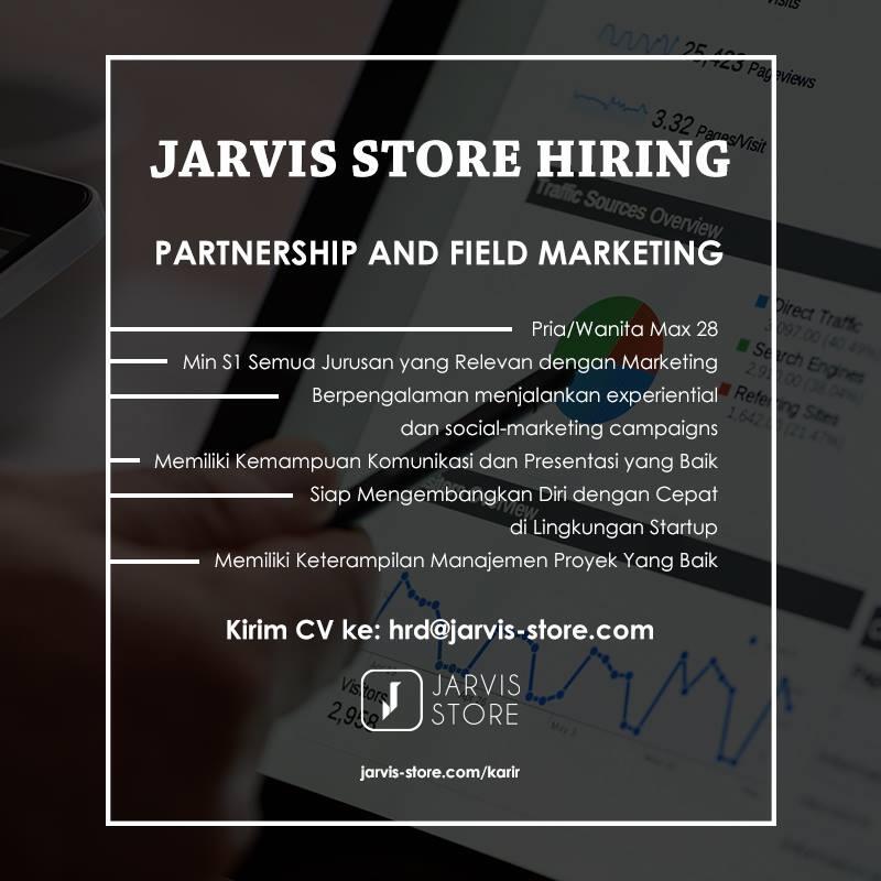 Partnership and Field Marketing - Lowongan Kerja Startup IT Bandung