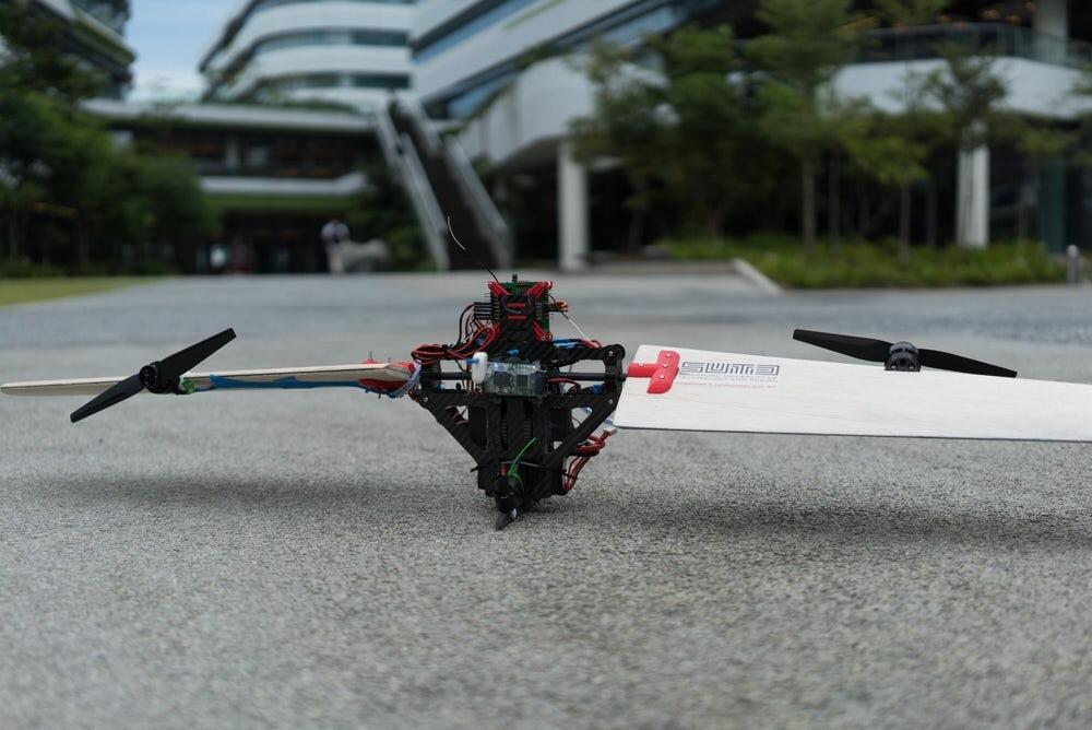 Drone Hybrid Buatan Mahasiswa ini Terbang dengan Cara yang Tidak Biasa