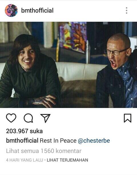 Rest in Peace Chester Bennington